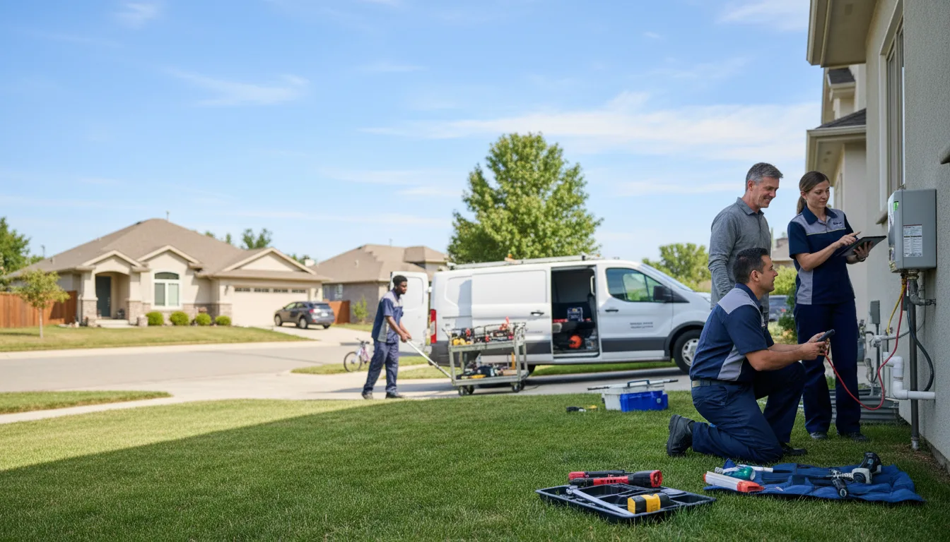 Tankless water heater service in Georgetown, CA